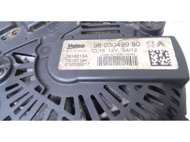 Генератор 9803049980   Citroen C4 Aircross 1.6     