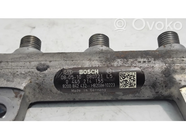 Vstřikovací lišta 0445214155, 8200842432 Renault Laguna III pro naftový motor 2.0 0555