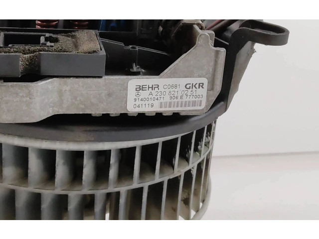 Вентилятор печки A2308210251   Mercedes-Benz E W211   