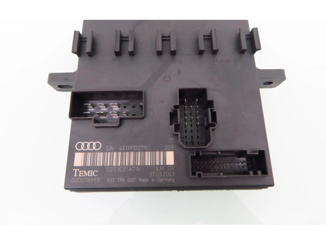 Přístrojová deska  Audi A8 S8 D3 4E 2003 4E0910279C, 4E0910279C  