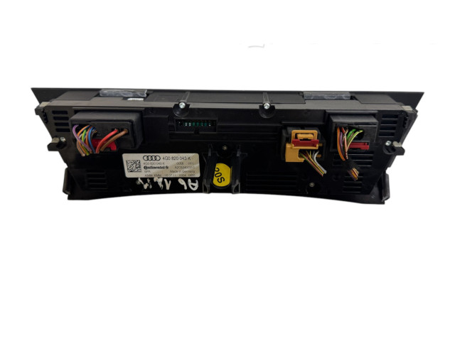Блок управления климат-контролем 4G0820043K, A2C53400310   Audi A6 S6 C7 4G