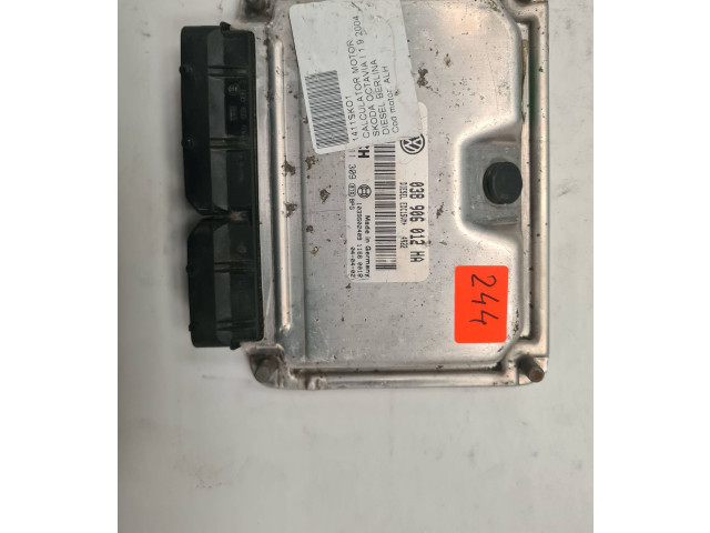 Блок управления двигателя 038906012HA, 1039S02409 Skoda Octavia Mk1 (1U)