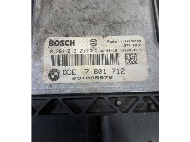 Řídící jednotka 7801712, 0281013253 BMW 5 E60 E61 2008