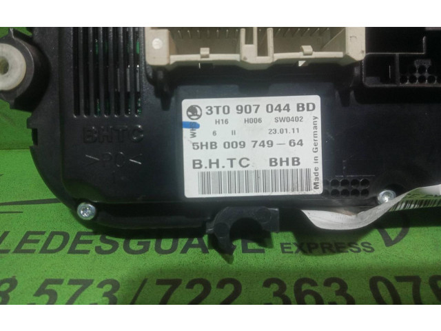 Блок управления климат-контролем 3T0907044BD   Skoda Superb B6 (3T)