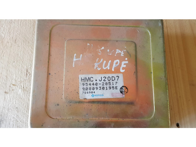 Блок управления двигателя 9544028517, 9080930195E Hyundai Coupe