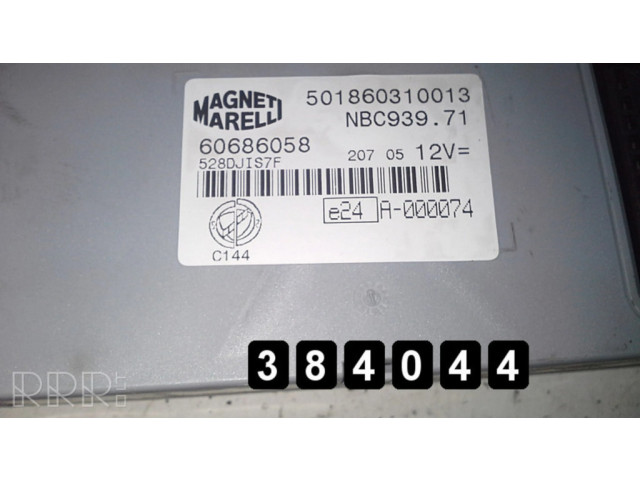 Блок управления двигателя 60686058 Alfa Romeo 159