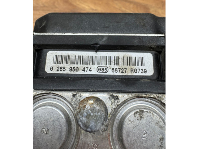 Блок АБС 0265950474, 68727R0739   Seat  Exeo (3R)  2008 - 2013 года