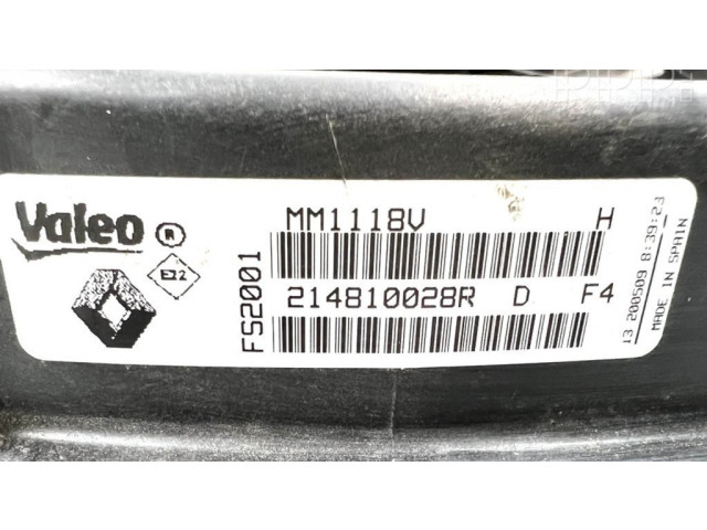 Вентилятор радиатора     214810028R, MM1118V    Renault Megane III 1.5