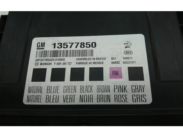 Блок управления 13577850, 13577850   Saab 9-5