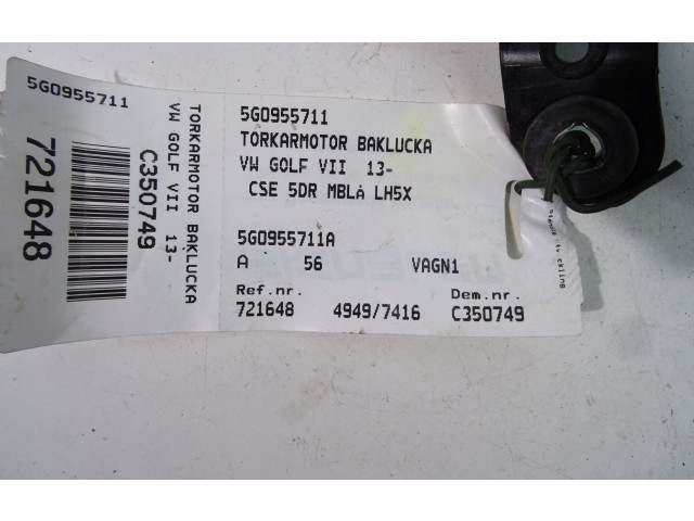 Моторчик заднего дворника     Volkswagen Golf VII