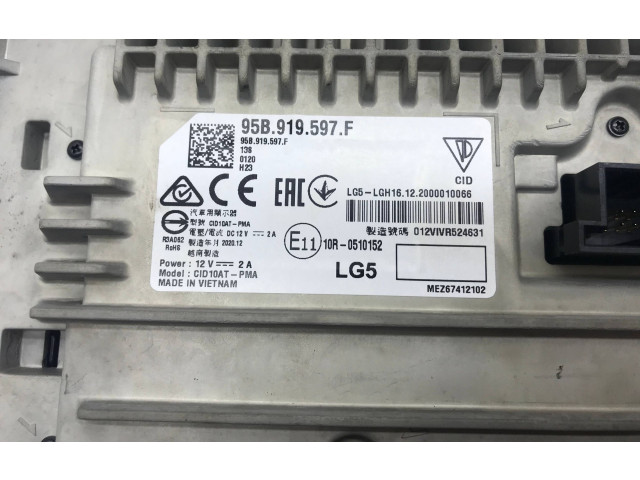 Дисплей    95B919597F, MEB67412102   Porsche Macan (95B)