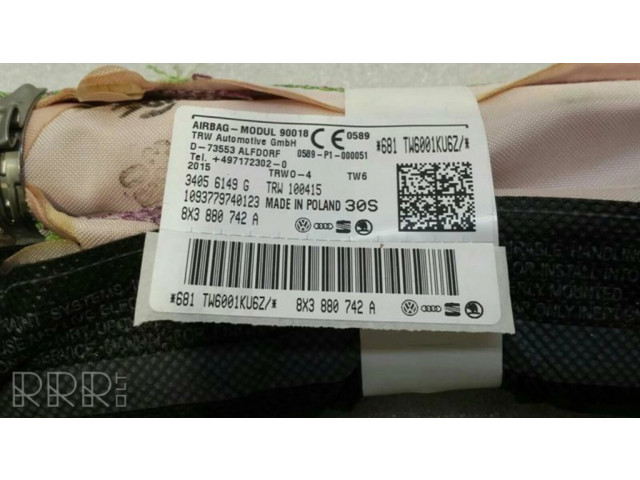 Боковая подушка безопасности 8X3880742A   Audi S1