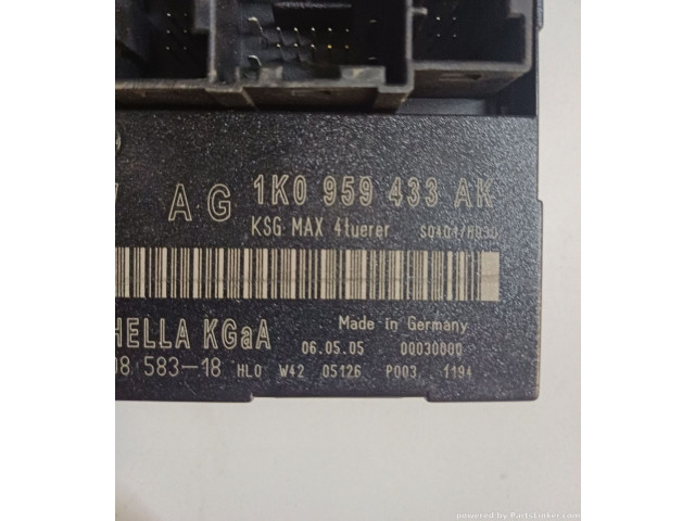 Блок комфорта Volkswagen Golf Plus