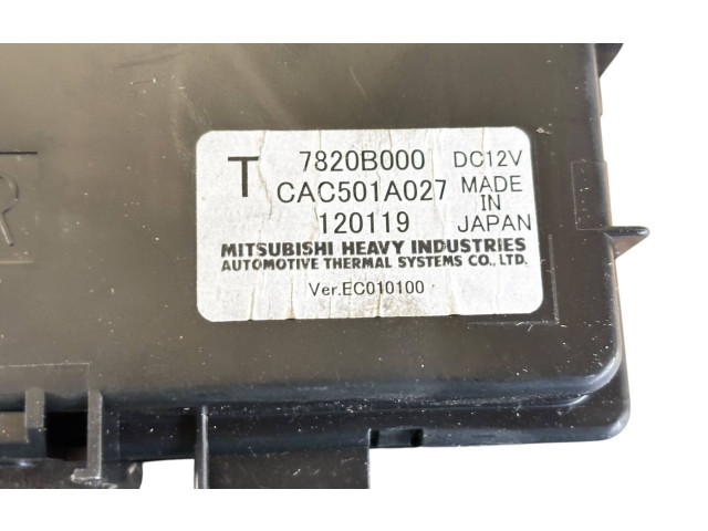 Блок управления 7820B000, 120119 Citroen C-Zero