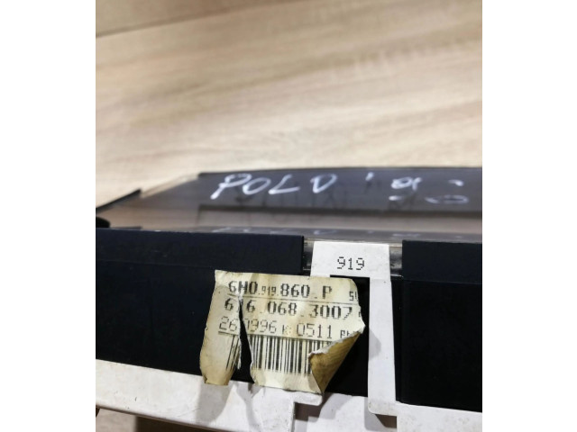 Přístrojová deska Volkswagen Polo III 6N 6N2 6NF 1995 6160683007, 6N0919860P