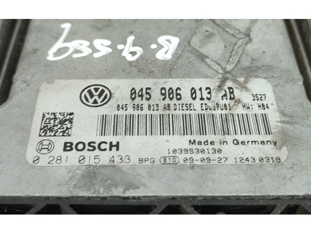 Řídící jednotka 045906013AB, 0281015433   Seat Ibiza IV (6J,6P) 2009