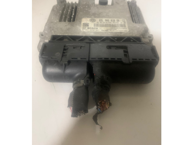 Блок управления двигателя 03L906018MH, 0281030091   Skoda Superb B6 (3T)