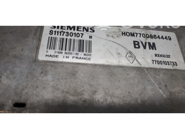 Блок управления двигателем Блок управления    Renault Clio I
