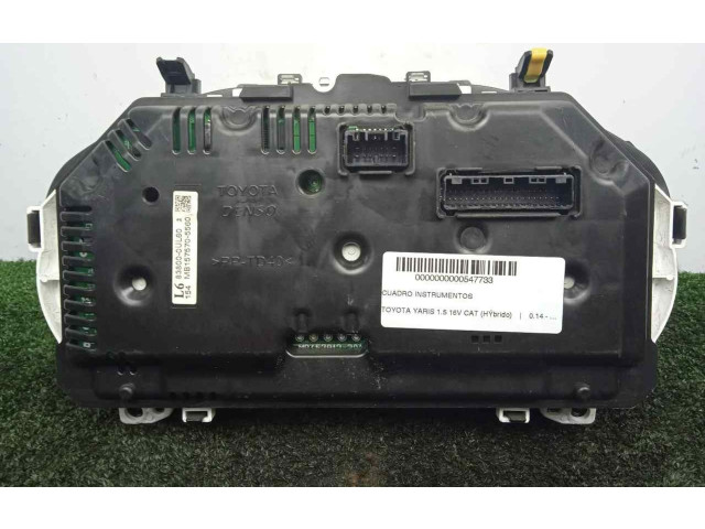 Přístrojová deska Toyota Yaris 2016