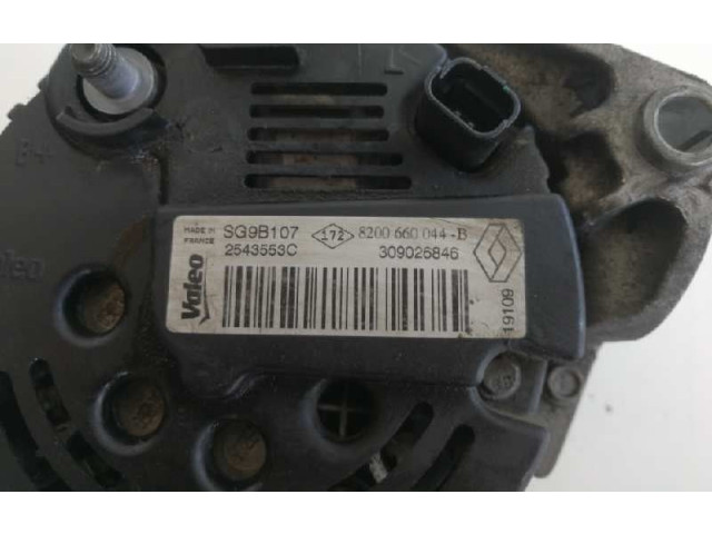 Генератор 2543553C, MOTOR-D4F732   Dacia Sandero      