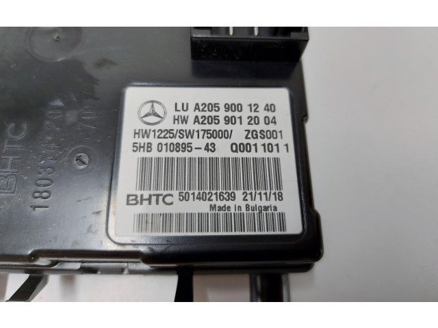 Модуль блока управления кондиционером A2059001240   Mercedes-Benz GLC X253 C253