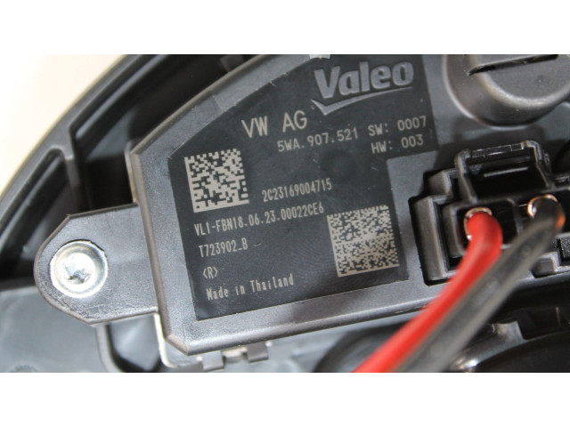 Вентилятор печки 5WC819015A, 5WA907521 Audi Q3 F3