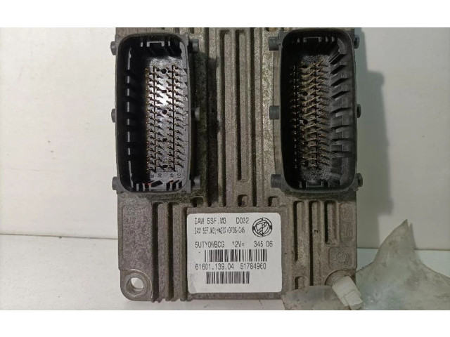 Блок управления двигателя 51819343   Fiat Idea