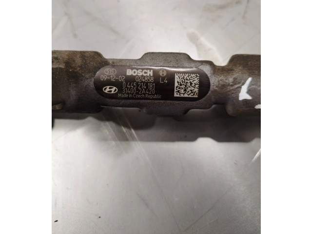 Топливная рампа 314002A420, 0445214181   KIA Ceed   для двигателя D4fb