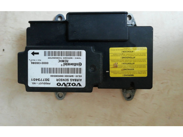 Блок подушек безопасности 30773401, 00001393B6   Volvo V50