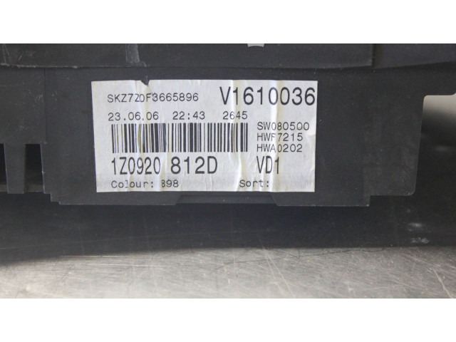 Панель приборов 1Z0920812D Skoda Octavia Mk2 (1Z)