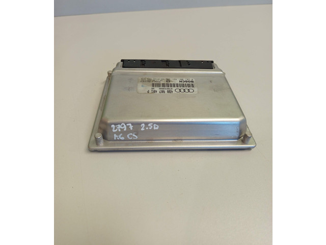 Блок управления двигателя 4B0907401P, 0281001931   Audi A6 S6 C5 4B