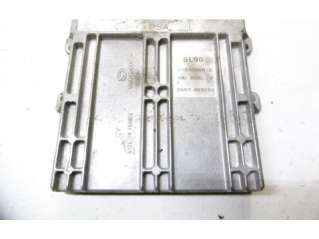 Řídící jednotka 9632520380, 9632520380   Citroen Berlingo 1999