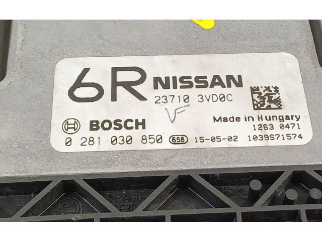 Řídící jednotka 237103V0C, 0281030850 Nissan Note (E12) 2015