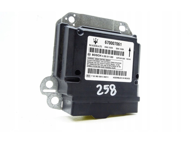 Блок подушек безопасности 670007061 Maserati Ghibli