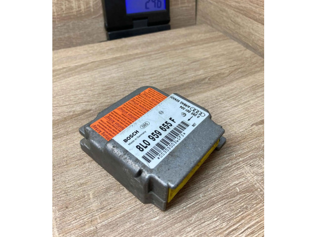 Блок подушек безопасности 8L0959655F, 0285001304 Audi A3 S3 8L