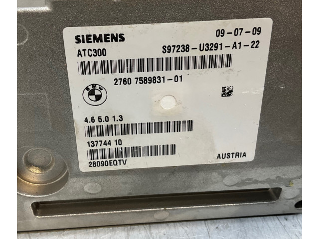 Блок управления редуктора коробки передач (раздатки) 7589831, 13774410   BMW 5 E60 E61