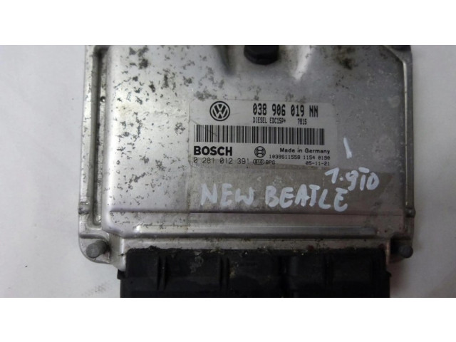 Блок управления двигателя 038906019NN Volkswagen New Beetle