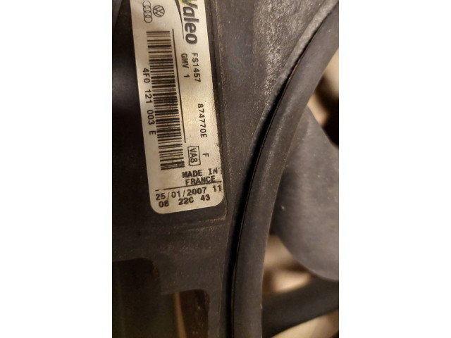 Вентилятор радиатора 4F0121003E, 874770E Audi A6 S6 C6 4F