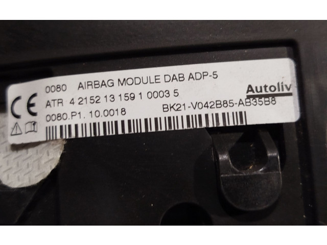 Подушка безопасности водителя BK21V042B85AB, BK21V042B85   Ford Transit Custom