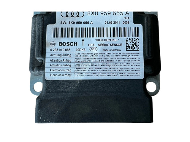 Блок подушек безопасности 8X0959655A, 0285010885 Audi A1