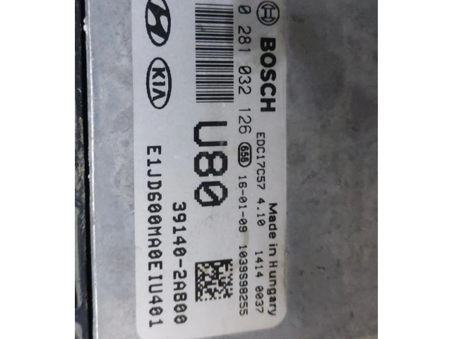 Блок управления двигателем Блок управления 0281032126   KIA Ceed