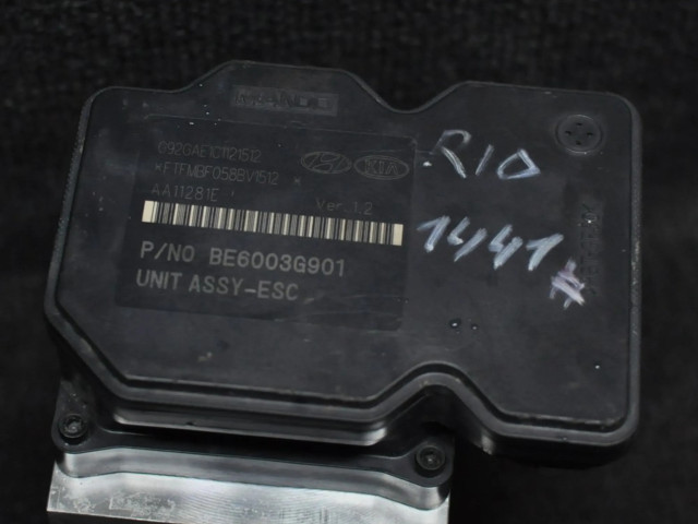 Блок АБС 589201W500, BH6013G900   KIA  Rio  2012-2016 года