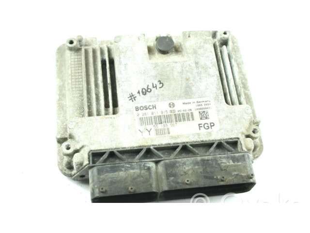 Řídící jednotka 55193967, 0281011915 Opel Vectra C 2008