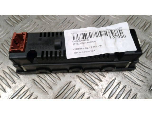 Дисплей       Citroen C2