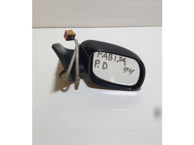 Зеркало электрическое        Skoda Fabia Mk1 (6Y)  1999 - 2007 года   