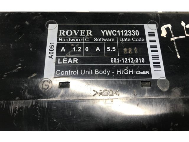 Блок управления YWC112330, 6011212010 Rover 75