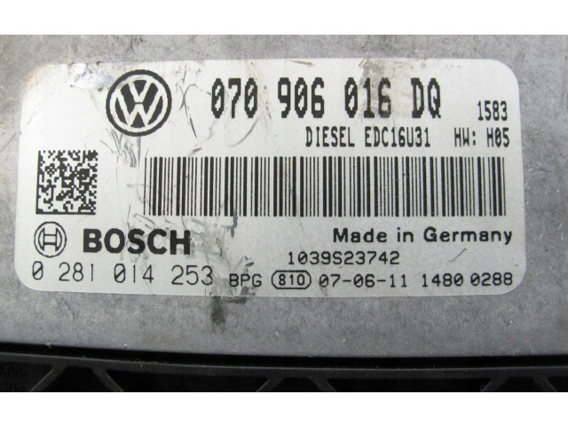 Řídící jednotka Array Volkswagen Multivan T5 2009