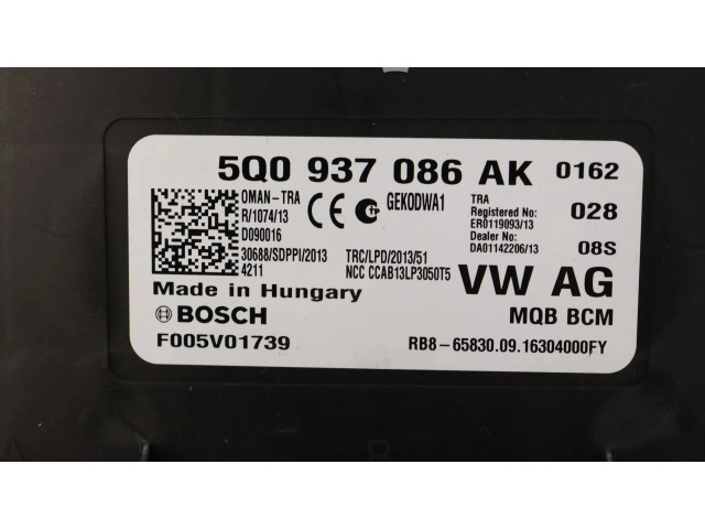 Блок управления 5Q0967086AK Volkswagen Touran III
