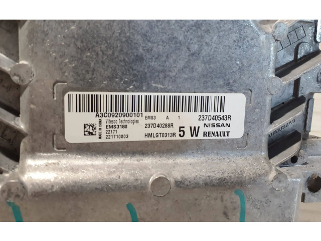Блок управления двигателя 237D40543R, 237D40288R Dacia Spring