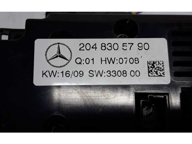 Блок управления климат-контролем 2048305790, 2049000807   Mercedes-Benz GLK (X204)